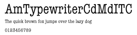 AmTypewriterCdMdITC.ttf
