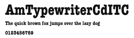 AmTypewriterCdITC.ttf
