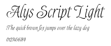 Alys Script Light.ttf