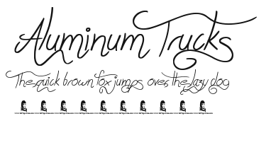 Aluminum Trucks.ttf