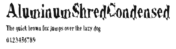 AluminumShredCondensed.ttf