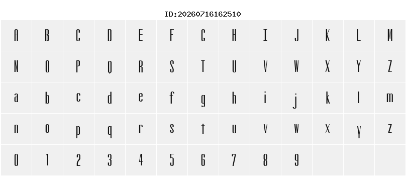 Character Map
