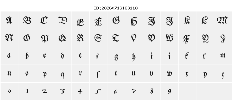 Character Map