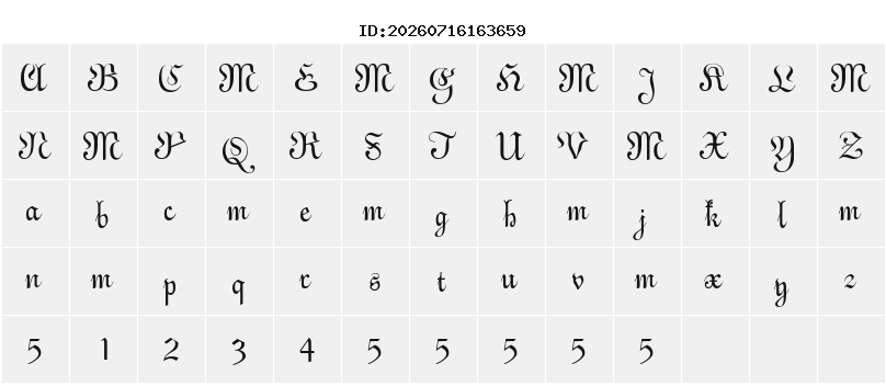 Character Map