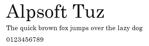 Alpsoft Tuz.ttf