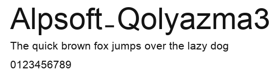 Alpsoft-Qolyazma3 Preview