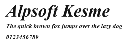 Alpsoft Kesme.ttf