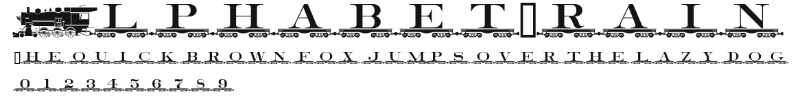 AlphabetTrain.ttf