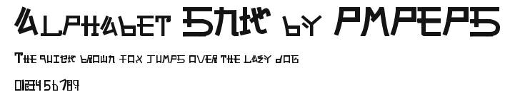 Alphabet SNK by PMPEPS.ttf