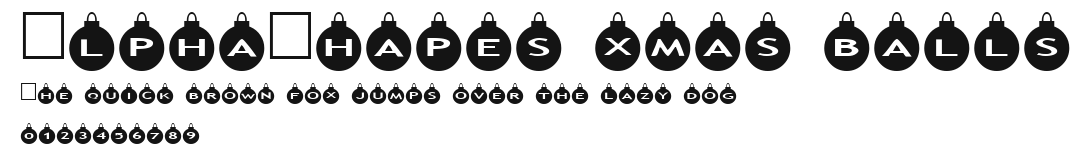 AlphaShapes xmas balls.ttf