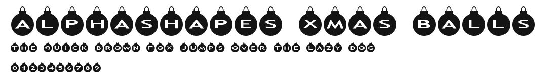 AlphaShapes xmas balls.ttf