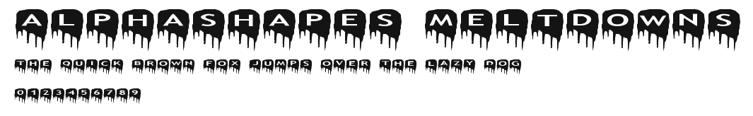 AlphaShapes meltdowns Preview