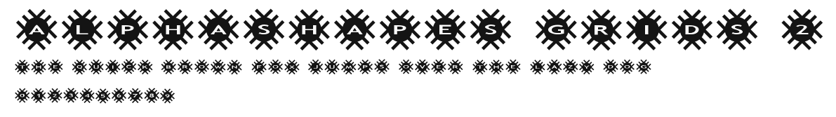AlphaShapes grids 2.ttf
