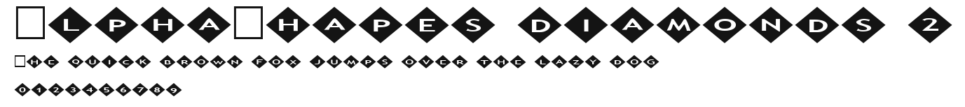 AlphaShapes diamonds 2.ttf