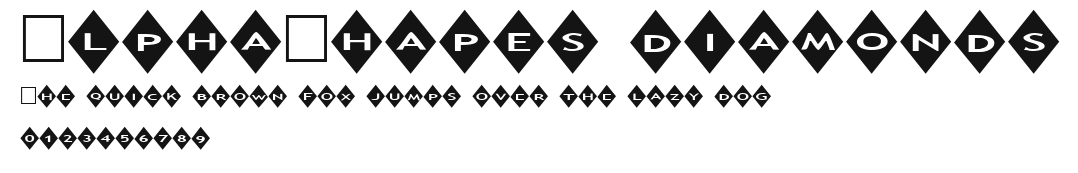 AlphaShapes diamonds.ttf