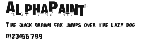 AlphaPaint.ttf
