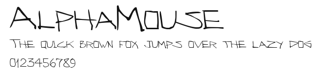 AlphaMouse.ttf