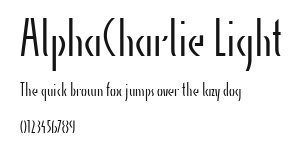 AlphaCharlie Light.ttf