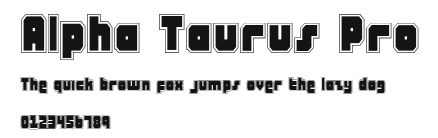 Alpha Taurus Pro.ttf