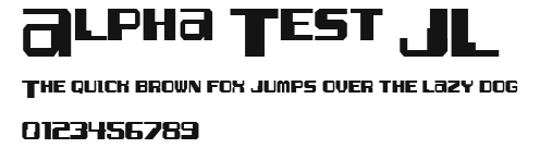 Alpha Test JL.ttf