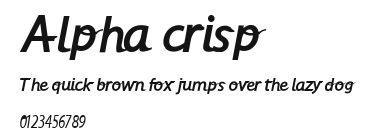 Alpha crisp.ttf