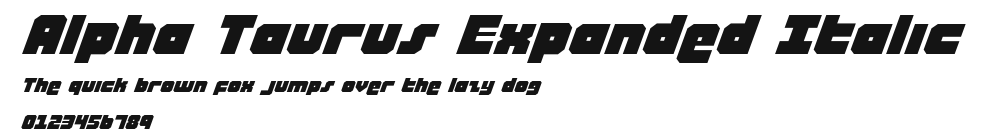 Alpha Taurus Expanded Italic.ttf