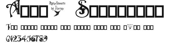 Alpha-Silouette.ttf
