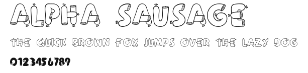 Alpha Sausage.ttf