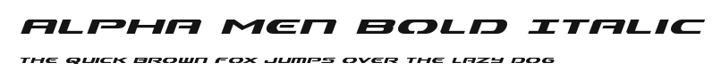 Alpha Men Bold Italic.ttf
