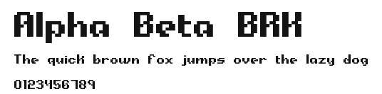 Alpha Beta BRK.ttf