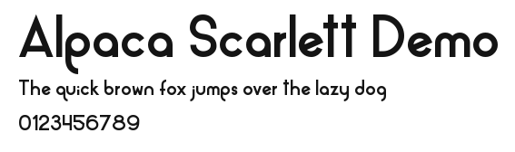 Alpaca Scarlett Demo.ttf