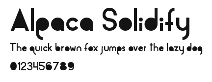 Alpaca Solidify.ttf