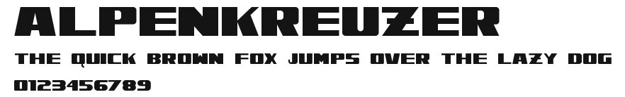 Alpenkreuzer.ttf