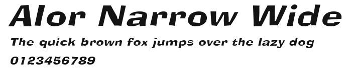 Alor Narrow Wide.ttf