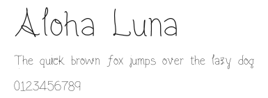 Aloha Luna .ttf