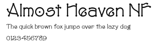 Almost Heaven NF.ttf