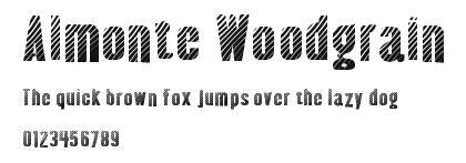 Almonte Woodgrain.ttf