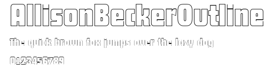 AllisonBeckerOutline.ttf
