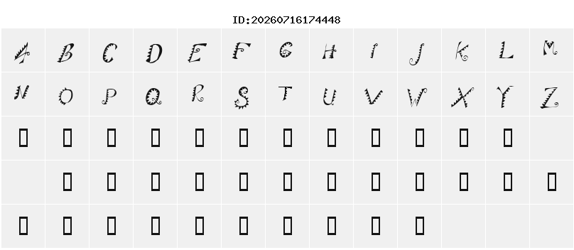 Character Map