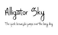 Alligator Sky.otf