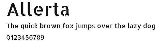 Allerta.ttf