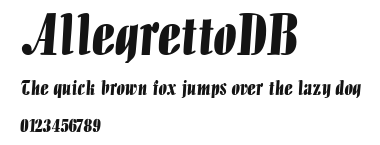 AllegrettoDB.ttf