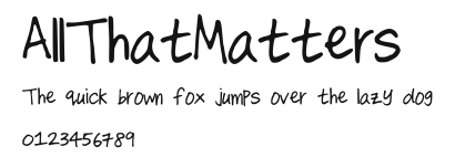 AllThatMatters.ttf