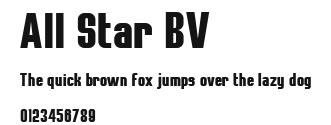 All Star BV.ttf