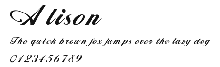 Alison.ttf