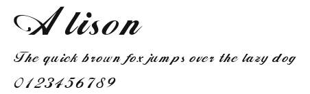Alison.ttf