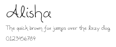 Alisha.ttf