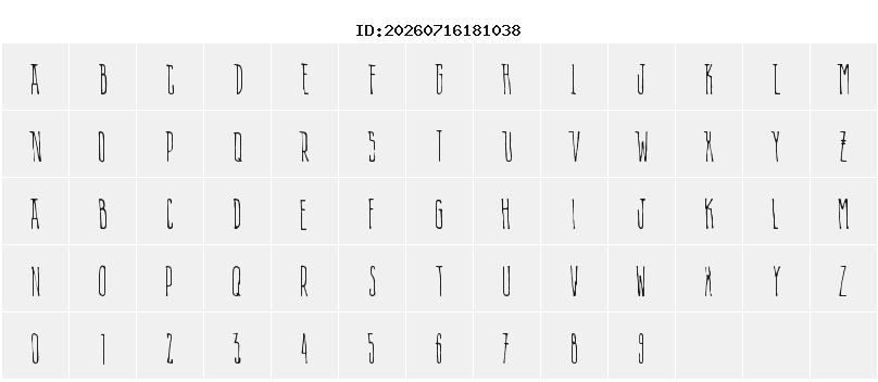 Character Map