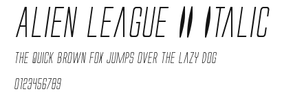 Alien League II Italic.ttf