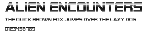 Alien Encounters.ttf